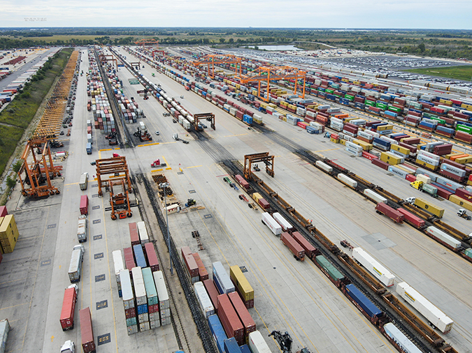 Logistics Park Chicago Intermodal Facility