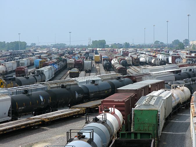 Galesburg classification yard